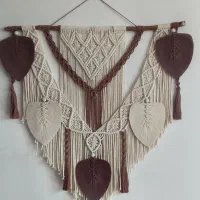 دیوارکوب مکرومه|صنایع دستی و سایر لوازم تزئینی|اردبیل, |دیوار