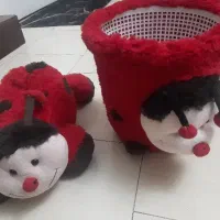 سطل زباله اطاق وجای دستمال کاغذی