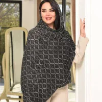 شال پلیسه بُرشکا لمهدار|لباس|سردشت, |دیوار