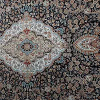 ۱جفت فرش ماشینی ۷۰۰شانه یلدای کویر۱۲و۹ متر سالم|فرش|صفادشت, |دیوار