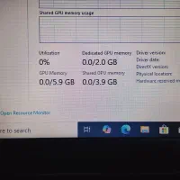 لپ تاپ دل گرافیک دار|رایانه همراه|شیراز, چوگیاه|دیوار