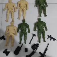وسایل دخترانه عروسک  پسرانه سربازجنگی کلیکس