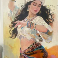 تابلو نقاشی رنگ روغن نو