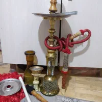 قلیان برنجی طرح حاج اوغلی