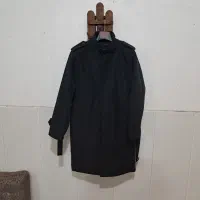 پالتوی بلند مشکی مردانه