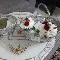 سبد حصیری شب یلدا