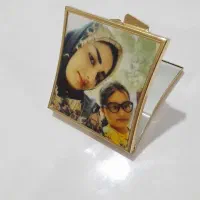 دسته کلید گردنبند آینه آرایشی فلزی