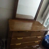 آیینه کمد دراور