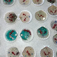 حوض ماهی رزینی هفت سین