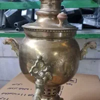 سماور ذغالی برنجی