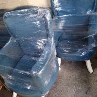 مبل هفت نفره راحتی سرمه‌ای