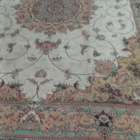 فرش ۱۲ متری  و ۶ متری سبز و