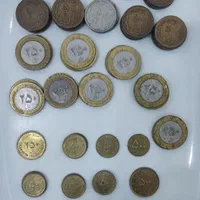 انواع سکه های قدیمی 50 و 25 و 10 و 5 تومانی