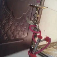 قلیون پایه فرشته برنجی