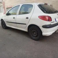 پژو 206 مدل 96 بی رنگ