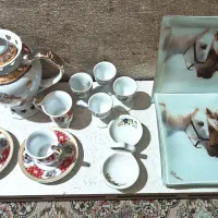 تزیینات  ظرف چینی