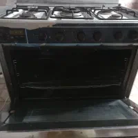 گاز ۵ شعله فر دار سالم درحد نو|اجاق گاز و لوازم برقی پخت‌وپز|یزد, |دیوار