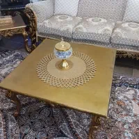 مبل سلطنتی ۷نفره+میز عسلی|مبلمان خانگی و میز عسلی|نوشهر, |دیوار
