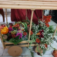 لوازم یلدا گاری میوه و گل