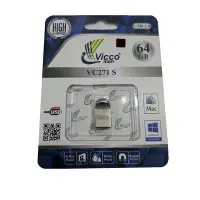 فلش ۶۴ گیگ ویکو فلزی اصل تایوان گارانتی شرکت معتبر|قطعات و لوازم جانبی رایانه|اردبیل, |دیوار