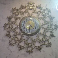 ساعت دیواری برنز سالم نو