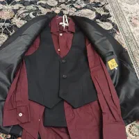 کت وشلوار چهارتکیه مشکی