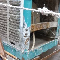 کولر جا گفشی آهنی و گاز دوشعله