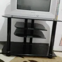 تلویزیون سامسونگ ۲۱انج  ومیز تلویزیون