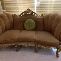 مبل سلطنتی ۵ نفره|مبلمان خانگی و میز عسلی|آبیک, |دیوار