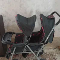 کالسکه دوقلو|کالسکه و لوازم جانبی|شیراز, مسلم|دیوار