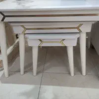 مبل راحتی ۷نفره دسته دو به همراه میز وسط و عسلی|مبلمان خانگی و میز عسلی|اندیشه, شهرک مریم|دیوار