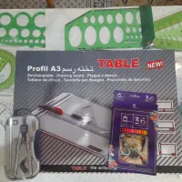 تخته رسم پرگار مداد رنگی