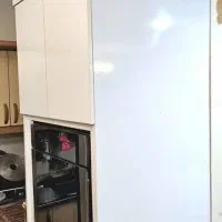 کابینت تکی دو طبقه همراه با جای فر برقی