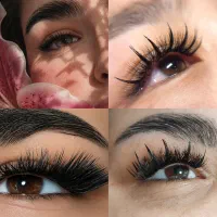 کاشت مژه/لیفت/لمینت فقط هزینه متریال