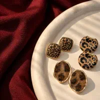 گوشواره پلنگی / اکسسوری پاییزی