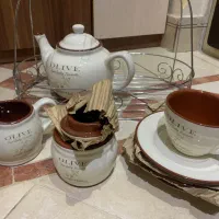 ست صبحانه خوری ۱۵ پارچه