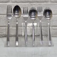 سرویس قاشق چنگال کامل ۱۵۲ پارچه استیل درجه یک