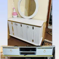 میز تی وی با اینه کنسول