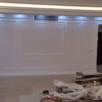 نصب قرنیز پارکت کفپوش دیوار پوش کناف نور مخفی|خدمات پیشه و مهارت|تهران, سید خندان (جلفا)|دیوار