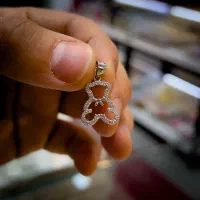 آویز های مینیمال نقره ایتالیایی