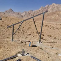 انجام پایه های پنل خورشیدی