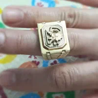 انگشتر طلا شیر و خورشید|جواهرات|بروجرد, |دیوار