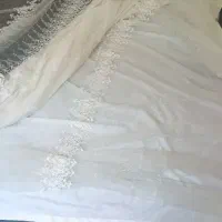 پرده نو ب همراه پشت پرده ای|پرده، رانر، رومیزی|شیروان (خراسان), |دیوار