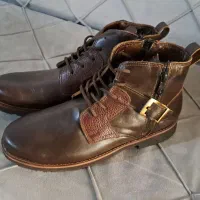 کفش نیم بوت چرم اصل نو