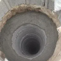 چاه کنی جای ارت بارانی