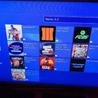پی اس فور ps4 اسلیم ۵۰۰ گیگ اکانتی فولبازی دو دسته|کنسول، بازی ویدئویی و آنلاین|قائم‌شهر, |دیوار