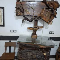 بار چوبی دوتیکه|بوفه، ویترین، کنسول|اهواز, بهارستان|دیوار