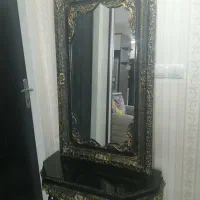 آینه و کنسول در حد نو بدون خط وخش