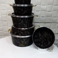 فروش ویژه سرویس قابلمه 14پارچه طرح سنگ|ظروف پختوپز|نیشابور, مبارکه|دیوار