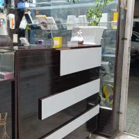 یک دست کامل ویترین کامل با چوب ام دی آف